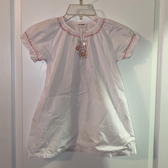 Etienne girls embroidered dress - Picture 1 of 4